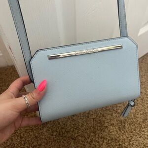 Baby blue Steve Madden cross body purse
